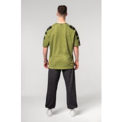Nebbia Washed-off Oversized T-Shirt LIFTING CLUB 368 Green M