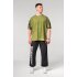 Nebbia Washed-off Oversized T-Shirt LIFTING CLUB 368 Green M