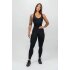 Nebbia Workout-Jumpsuit GYM RAT 201 Black S