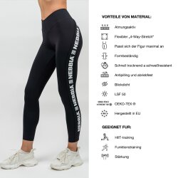 Nebbia Leggins mit hohem Bund ICONIC 209 Black