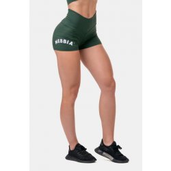 Nebbia Classic HERO High Waist Shorts 582 Dark Green
