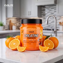 Evolite Nutrition Creatine Monohydrate 300g Orange