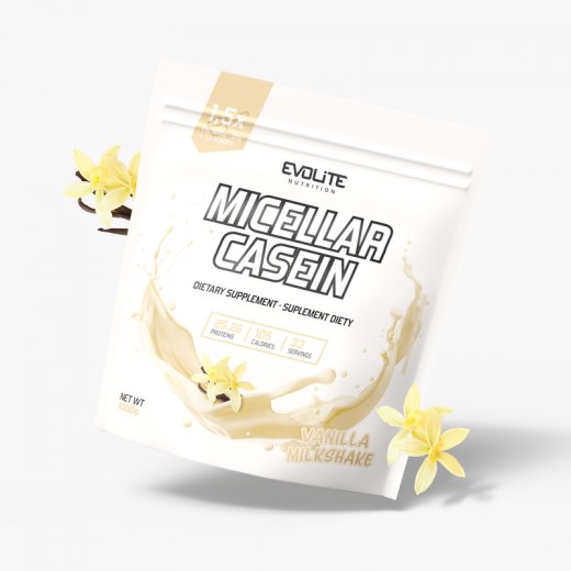 Evolite Nutrition Casein 1kg Vanilla Milkshake