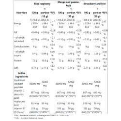 Nano Supps Collagen Juice 300g Blue Razz