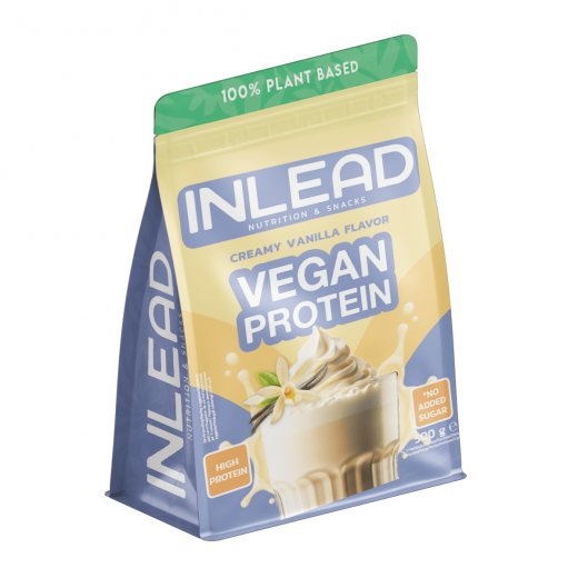 Inlead Nutrition Vegan Protein 500g Creamy Vanilla
