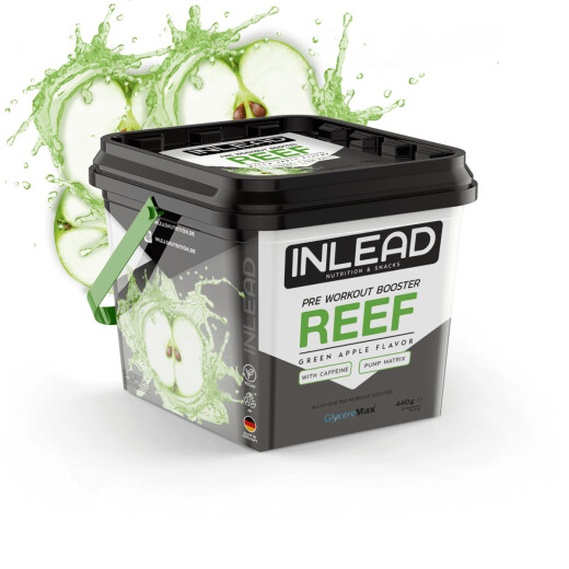 Inlead Nutrition Reef Pre-Workout 440g Green Apple