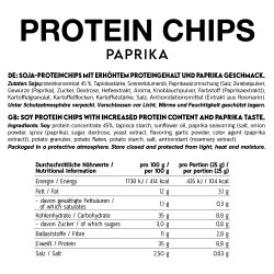 Inlead Nutrition Protein Chips 6x 50g Paprika