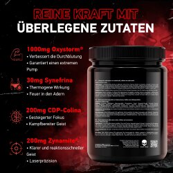 Black Focus Pro 3.0 400g Blue Raspberry