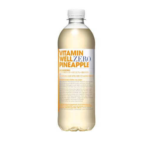 Vitamin Well Zero Pineapple 500ml