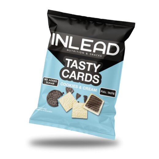 Inlead Nutrition Tasty Cards 52g Cookies and Cream