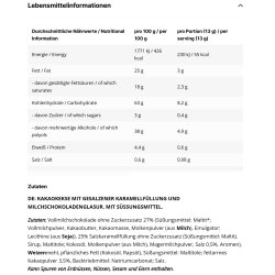 Inlead Nutrition Tasty Cards 52g Salted Caramel