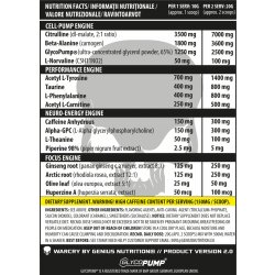 Genius Nutrition Warcry Pre 400g Purple Fantasy