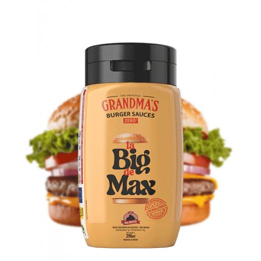 Max Protein Grandmas Burger Sauces Big Max 290ml