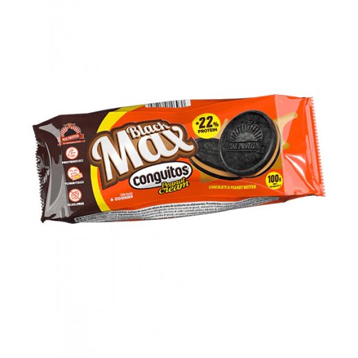 MAX Protein BlackMax Conguitos 100g Peanut Cream