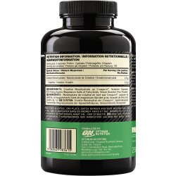 Optimum Nutrition Creatine Capsules Creapure 200caps