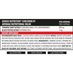Genius Nutrition Curcumin-XT 90caps