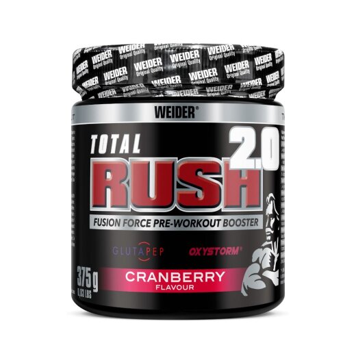 Weider Total Rush 2.0 375g Orange MHD 31.08.25