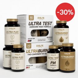 Evolite Nutrition Ultra Test + Ultra Burner + Ultra Flex...
