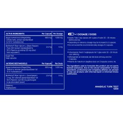USN Anabolic Turk Test 1200 60caps Turkesterone