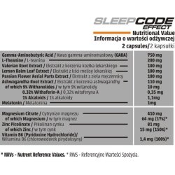 Human Code Sleep Code Effect 60caps