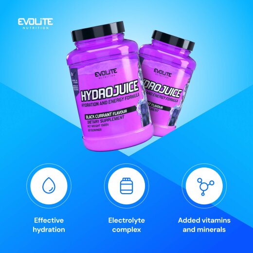 Evolite Nutrition Hydrojuice 1500g Black Currant