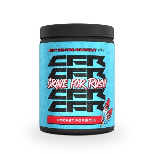 Nano Supps CFR Pre-Workout 400g Rocket Popsicle