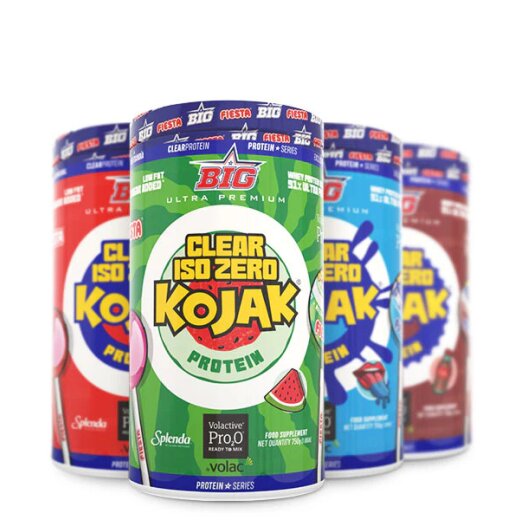 Big Nutrition Iso Clear Iso Zero Kojak Protein 750g