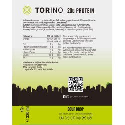 Torino 20g Protein Soft Drink 24x 330ml Sour Drop