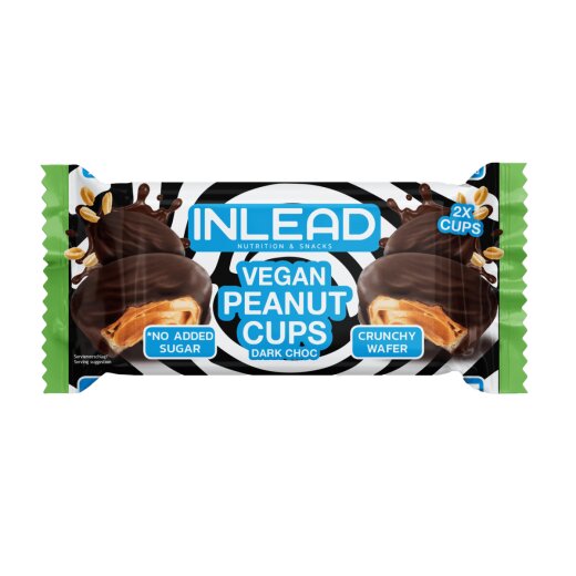 Inlead Nutrition Vegan Peanut Cups Dark Chocolate15x 50 g