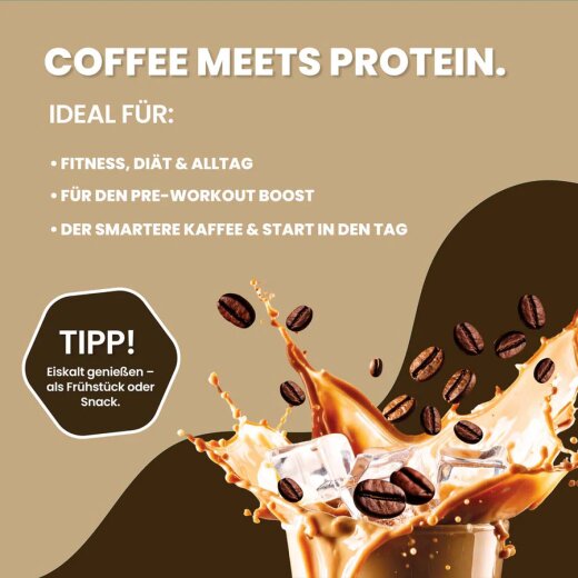 GoFitness Nutrition Protein Iced Coffee 900g Vanilla Brew