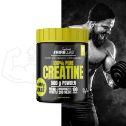 Hiro Lab 100% Pure Creatine Kreatin Monohydrat 500g + 100g FREE