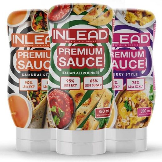 Inlead Nutrition Premium Sauce 350ml Curry Style