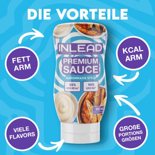 Inlead Nutrition Premium Sauce 350ml Curry Style