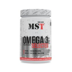 MST Nutrition Omega 3 Selected 500 Kapseln - 330EPA/220DHA