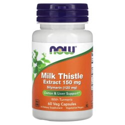 Now Foods Milk Thistle Extract mit Kurkuma – 60...