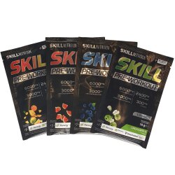 Skill Nutrition Pre-Workout 16g Peach