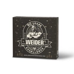 Weider Fitness Adventskalender 2026 mit 24 Sporternährungsprodukten
