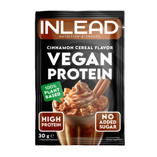 Inlead Nutrition Vegan Protein 30g Cinnamon Cereal