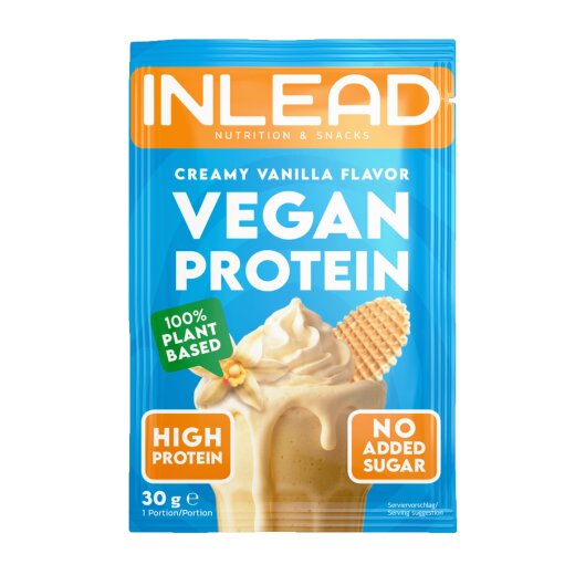 Inlead Nutrition Vegan Protein 30g Creamy Vanilla