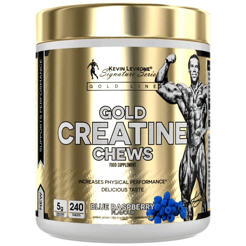 Kevin Levrone Gold Creatine Chews 240 Tablets Exotic