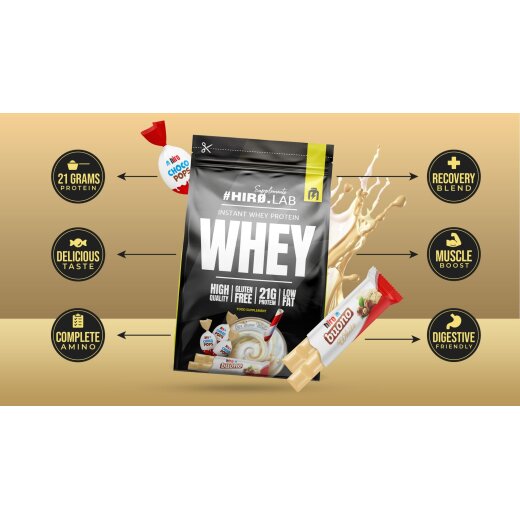 Hiro Lab Instant Whey Protein 750g Hiro Bueno