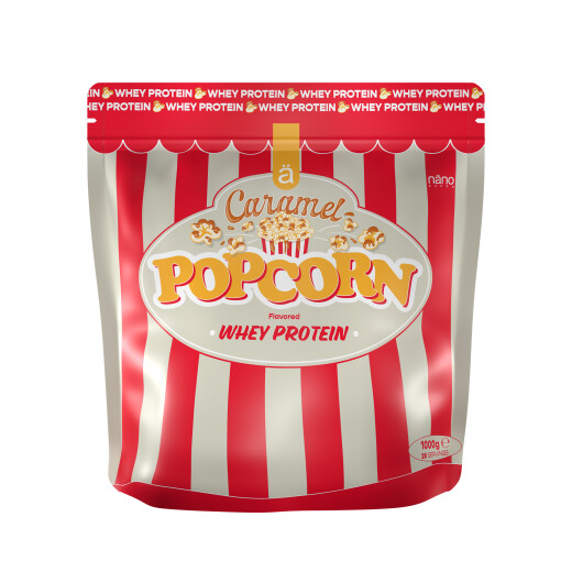 Nano Supps Whey Protein 1kg Caramel Popcorn