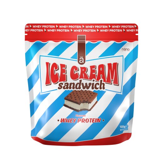 Nano Supps Whey Protein 1kg Ice Cream Sandwich