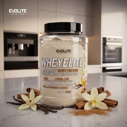 Evolite Nutrition Whey Elite New 900g Vanilla and Cinnamon