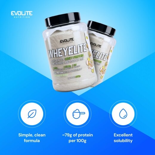 Evolite Nutrition Whey Elite New 900g Pistachio