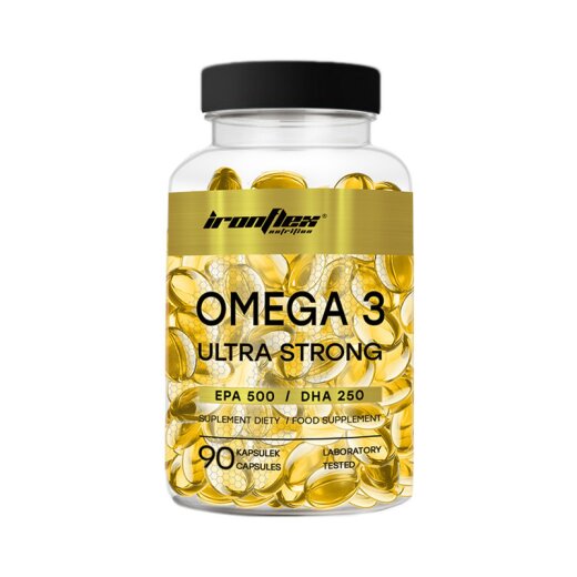 Iron Flex Omega 3 Ultra Strong 500mg EPA/250mg DHA -90 Kapseln