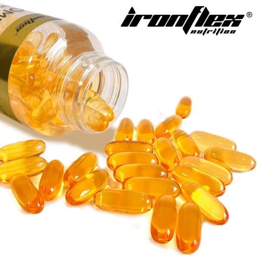 Iron Flex Omega 3 Ultra Strong 500mg EPA/250mg DHA -90 Kapseln