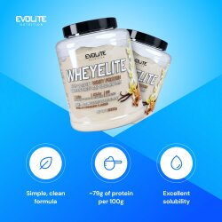 Evolite Nutrition Whey Elite New 2kg Vanilla and Cinnamon