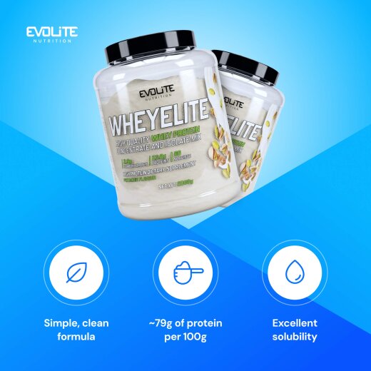Evolite Nutrition Whey Elite New 2kg Pistachio