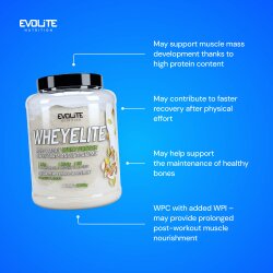 Evolite Nutrition Whey Elite New 2kg Pistachio